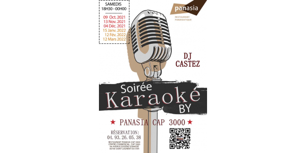 Soirée Karaoké Panasia Cap3000 saison d'hiver 2021-2022